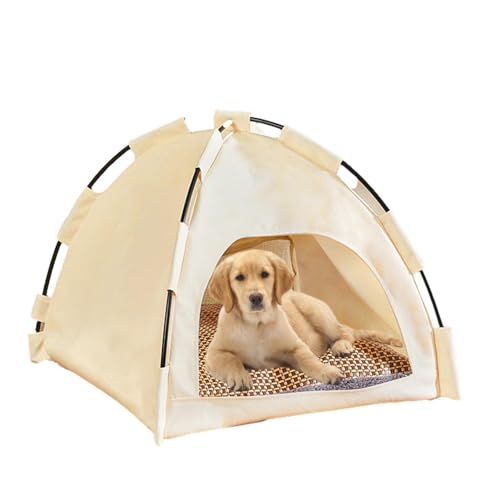 Youding Zelt für Haustiere, Katzen, Dog House – Zeltbett, waschbar, für Katzen, Tipi für Hunde | Tragbares Hundehütte für Hunde, Welpen, Teepee Cat Bed, Pet Cage für Katzen, Hunde (42 x 42 x 38 cm) von Youding