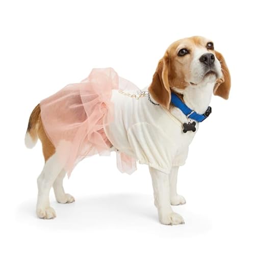 YOULY Stufiges Hundekleid aus Tüll, Größe L von Youly