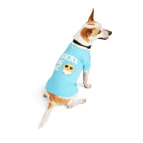 Youly Easter Chicks Dig Me Hunde-T-Shirt, Größe S von Youly