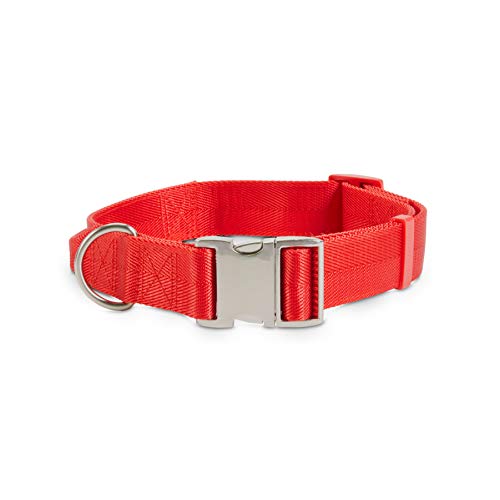 Youly Halsband mit Kontrollgriff für große Hunde, Rot, Größe XL/XXL von Youly