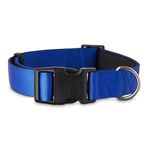 Youly Hundehalsband, Neopren, gepolstert, Größe XX-Large/XXXL, Blau von Youly