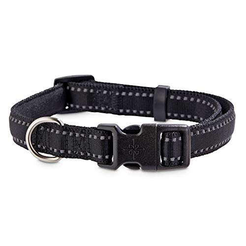 Youly Reflektierendes Hundehalsband, Größe M, Schwarz von Youly