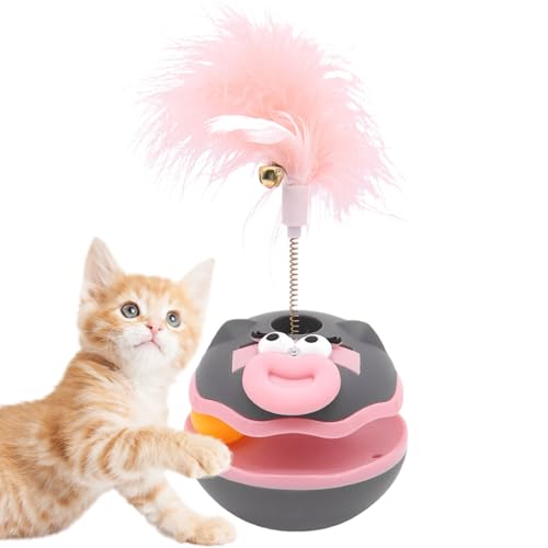 Katzen Federspielzeug | Interaktiver Kätzchen Spielball | Haustier Spielzeug Anreiz, Anregende Kitten Accessoires Für Alle Rassen Katzen Federspielzeug | Interaktiver Kätzchen Spielball | Haustier Spielzeug Anreiz, Anregende Kitten Accessoires Für Alle Rassen von Youngwier