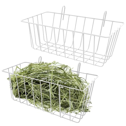Youngwier 2 Stück Heuraufe Hase-n Metall Kaninchen Heu Futterspender Haustier-Heu-Futterstation Heuhalter Futterspender Für Kleintiere Einhakbarer Futtertrog Für Chinchillas, Frettchen, Hases,Kaninche Youngwier 2 Stück Heuraufe Hase-n Metall Kaninchen Heu Futterspender Haustier-Heu-Futterstation Heuhalter Futterspender Für Kleintiere Einhakbarer Futtertrog Für Chinchillas, Frettchen, Hases,Kaninche von Youngwier