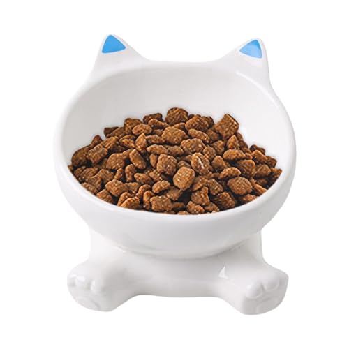 Youngwier Erhöhter Katzen Napf,Tierohr-Design Kätzchen-Futternapf - Keramik Futternapch Für Kitten Und Alle Rassen Haustiere Youngwier Erhöhter Katzen Napf,Tierohr-Design Kätzchen-Futternapf - Keramik Futternapch Für Kitten Und Alle Rassen Haustiere von Youngwier