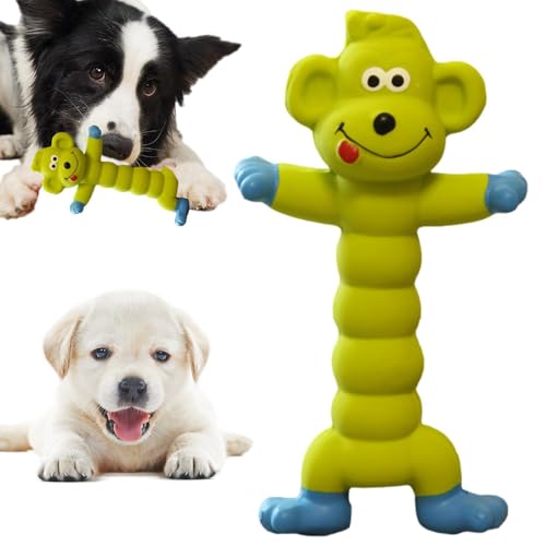 Youngwier Grunzendes Hundespielzeug - Interaktives Kauspielzeug für Hunde aus Gummi | Squeaker Chew Training Puppy Supplies, interaktives Spiel für kleine und mittelgroße Hunde von Youngwier