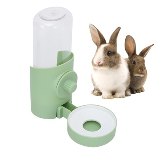 Youngwier Haustier Wasserspender 500ml Hunde Wasserspender Automatischer Wasserspender Kaninchen, Hängend Haustier Trinkflasche Meerschweinchen Hamster Chinchilla Frettchen Boden/Hänge Doppelzweck von Youngwier