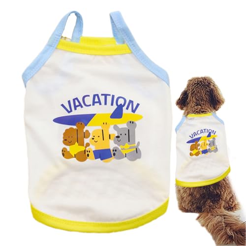 Youngwier Haustierkleidung, süße Hundekleidung - Kleidung für kleine Hunde,Ärmelloses stilvoller Leichter, atmungsaktivem Cat -Anzug für Camping Beach Wandertraining Youngwier Haustierkleidung, süße Hundekleidung - Kleidung für kleine Hunde,Ärmelloses stilvoller Leichter, atmungsaktivem Cat -Anzug für Camping Beach Wandertraining von Youngwier