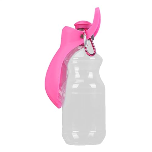 Youngwier Hundewasserflaschen zum Spazierengehen, tragbare Hundewasserflasche | Tragbare Haustier-Wasserflasche mit Faltbarer Trinkschale,Auslaufsichere 450-ml-Hundewasserflasche für von Youngwier