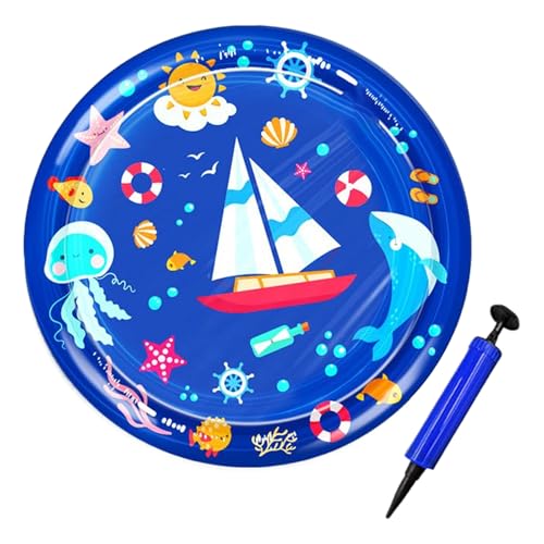 Youngwier Katzen Wasserspielmatte Sensorik | Kühlendes Kissenbett für Haustiere,Verdickte Wasser Spielmatte für Haustiere, geeignet für Katzen, Hunde und Kinder, für Drinnen, Draußen, Spielplatz Youngwier Katzen Wasserspielmatte Sensorik | Kühlendes Kissenbett für Haustiere,Verdickte Wasser Spielmatte für Haustiere, geeignet für Katzen, Hunde und Kinder, für Drinnen, Draußen, Spielplatz von Youngwier