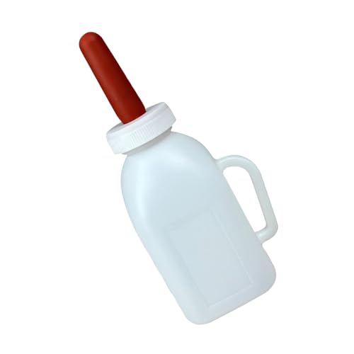 Youngwier Lammmilchflasche, Ziegenflaschen zum Füttern von Ziegenbabys,Milchfütterer-Lammflasche - Stillflaschen für Kälber mit weichem Nippel, auslaufsichere Milchflasche, Futterflasche für Lämmer, von Youngwier