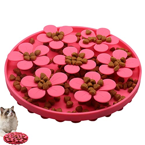 Youpo Slow Feeder Pad - Futtermatte für Hund und Katze | Langeweile- und Angstreduzierer, Spielzeug zur Anreicherung von Hundepuzzles, Hundefuttermatte zum Baden, Pflegen und Krallenschneiden von Youpo