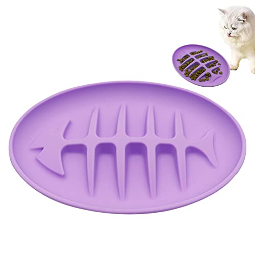 Youpo Slow Feeder Schüssel - Silikon-Hundenäpfe Slow Feeder für Katzen und Hunde | Anti-Rutsch-Saugnäpfe Puzzle Pet Bowl, Anti-Erstickungsnäpfe für große, mittlere und kleine Haustiere von Youpo