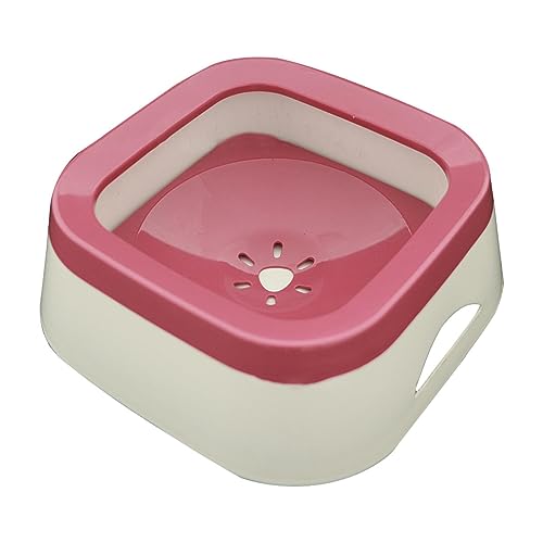 Youpo Slow Water Feeder Bowl,Langsam schwimmender Haustiertrinknapf fürs Auto - Abnehmbares Design-Fütterungsgerät für Hunde, Katzen und andere Kleintiere von Youpo