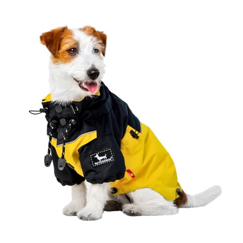 Hunde-Regenmantel für extra kleine und kleine Rassen, wasserdichte Hundejacke für kleine Hunde, kleine Hundezupfer, Größe Your Stylish Hunter (groß) von Your Stylish Hunter