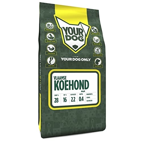 Pup 3 kg Yourdog vlaamse koehond hondenvoer von Yourdog