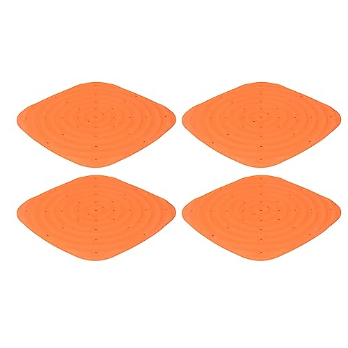 Nistkasten-Pads für Hühner – 4 Stück Hühnernest-Matte, waschbare Hühnernist-Pads, Nistkasten-Pads zum Eierlegen (Orange) von Yousiliang