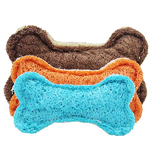 Schwimmfähig Hunde interaktives Spielzeug Pet Rope Spielzeug Hundespielzeug Seil Katzenangel Katzen Angeln Federspielzeug Feder Spielzeug interaktive Molaren (10 * 5 * 2.5cm,Zufällige Farbe) von Yowablo