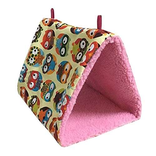 Yowablo Hundekorb Katzenbett Hundesofa Hundehütte Hunde Körbchen Katzenhöhle Kuschelsack Hunde Schlafsäcke Hundezimmer Kuschelhöhle Komfortbett Hunde Katzenhöhle (24 * 17 * 18cm,1- A) von Yowablo