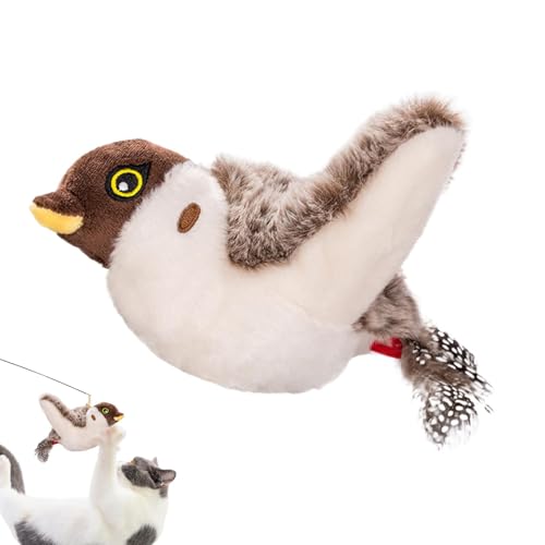 Yplkm Plush Toy Katzenspielzeug Katzenspielzeug Vogel Spielzeug Katze, Interaktiv Zur Selbstbeschäftigung Plüschtier Katze Beweglich Mit Katzenminze Interaktives Katzenspielzeug Selbstbeschäftigung von Yplkm