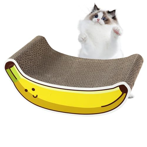 Cat Scratcher, Scratch Board,Corrugated Scratcher, Vegetable Cat Caught Board, Multifunctional Cat Scratching Board, Banana Onion and Carrot Shape Cat Scratch Cardboard von Ysvnlmjy