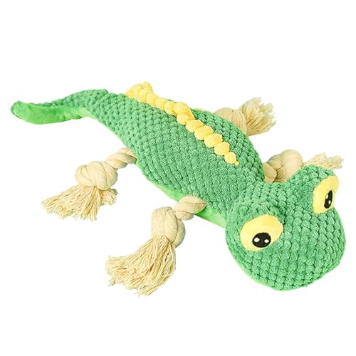 Dog Chew Toy | Plush Lizard Toy | Interactive Pet Plaything | Eco-Friendly Dog Plush, Tear-Resistant Dog Companion, Squeaky Stuffed Animal, Canine Toy, Funny Pet Chew, Engaging Puppy Accessory von Ysvnlmjy