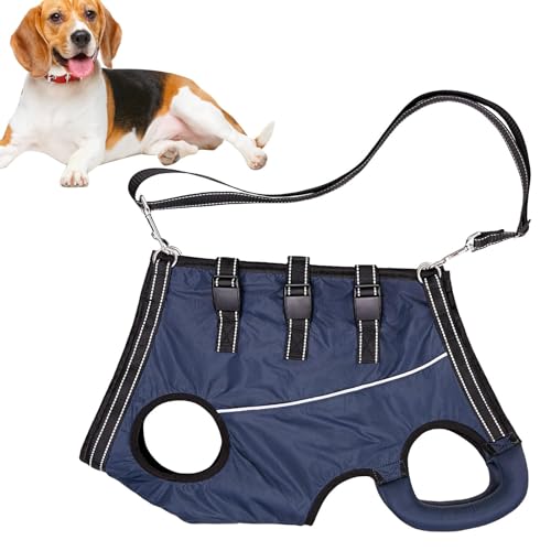 Hunde Lift Geschirr | Hunde Hebegeschirr | Hunde Heck Lift Harness Atmungsaktive Hundeschwimmweste mit Griff Haustier Lift Sling Carrier Harness Partyzubehör für Alte, Ältere, Behinderte oder von Ysvnlmjy