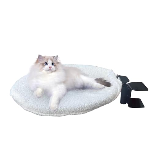 Katzenregal Bett, Indoor Katzenhängematte, Schreibtisch Sitzstange für Katzen, Bequemes Katzenbett, Platzsparendes Katzenbett, Katzenhängematte für Schreibtisch, Katzenregal Sitzstange, Indoor von Ysvnlmjy