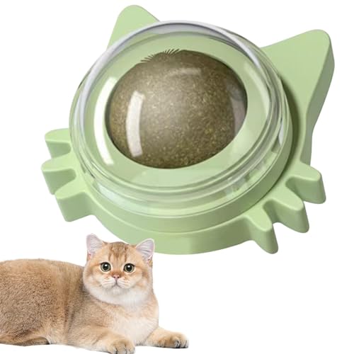 Katzenspielzeug Katzenminze Ball Interaktives Katzenminze Wandspielzeug Drehbar Katzenminze Ball Für Katzen Kätzchen Spielspielzeug Mit Katzenminze Katzenminze Ball Wandhalterung Spielzeug Katzenminze von Ysvnlmjy