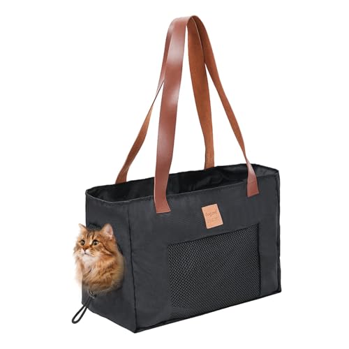 Katzentragetasche, Katzen-Reisetasche, Haustier-Tragetasche, atmungsaktive Haustier-Tragetasche, kleine Hundetragetasche, verschleißfeste Haustier-Tragetasche, tragbare Reisetasche für Haustiere, von Ysvnlmjy