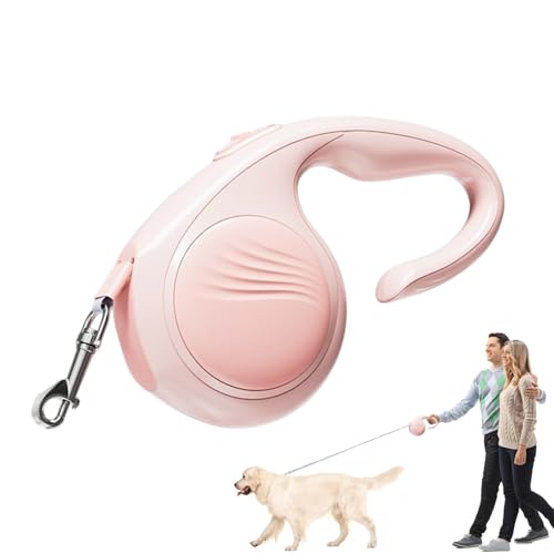 Large Dog Rope, Retractable Dog Leash, Adjustable Dog Rope, Dogs Walking Rope, Multifunctional Retractable Dogs Leash with Adjustable Waist and Quick Lock Large Breed Dogs Training Ropes von Ysvnlmjy