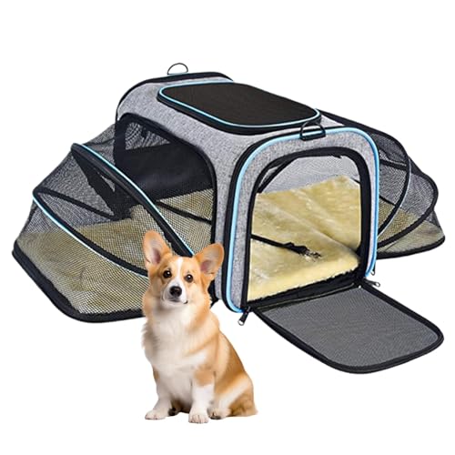 Multipurpose Pet Carrier for Cats, Small Dogs, and Pets | Detachable Dog Bag for Travel and Walking | Convenient & Comfortable Expandable Travel Carrier von Ysvnlmjy