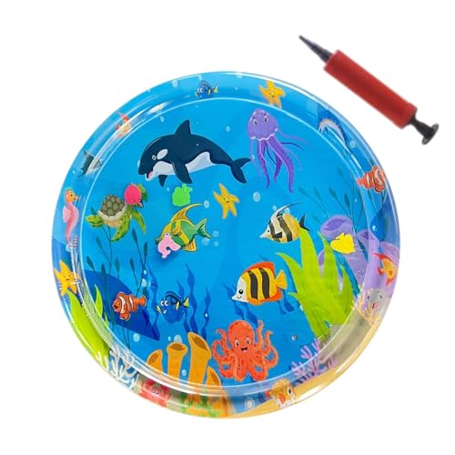 Ysvnlmjy Haustier-Wasserspielmatte | Sensorisches Wasserpad | Wassermatte Katzenspiel | Pet Game Wassersensor-Spielpad | Pet Game Wassersensor-Spielpad, Wasserpad für Katzenspiele von Ysvnlmjy