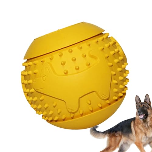 Ysvnlmjy Interactive Dog Chew, Treat Dispensing Bal, Dog Chew Toy, Small Dog Toy Puppy Treat Ball Teeth Cleaning Ball Dog Treat Dispenser Chew Toy Ball Dog Interactive Toy Small Dog Chew von Ysvnlmjy