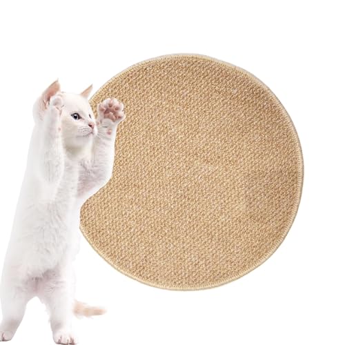 Katzenkratzpads | Kratzteppich Haustier Scratcher Natural Sisal Matte - Anti-Rutsch Katzenkratzmöbel Schutz für Indoor Katzen, Couch, Teppiche & Sofas von Ysvnlmjy