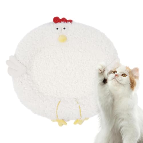 Ysvnlmjy Self-Warming Cat Bed, Chick-Shaped Dog Warming Pad, Thermal Pet Pad, Cat Warmer Mat, Creative Cat Mat Bed, Cozy Cat Sleeping Pad, Warm Pet Bed for Cats, Soft Thermal Pet Mat, von Ysvnlmjy