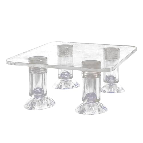 Ysvnlmjy Transparent Pump Holder, Aquarium Pump Stand, Aquarium Pump Riser, Water Pump Support Stand, Aquarium Pump Stand, Aquatic Equipment Stand, Fish Tank Pump Holder for Water Pump Base von Ysvnlmjy