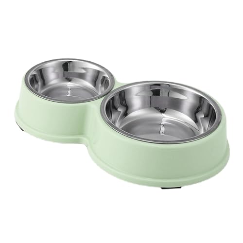 Wassernapf für Hunde, Welpen, doppelte Wassernäpfe – Welpenfutter, Wassernäpfe für Welpen, Welpen, Futternäpfe für kleine, mittelgroße und große Hunde und Katzen von Ysvnlmjy