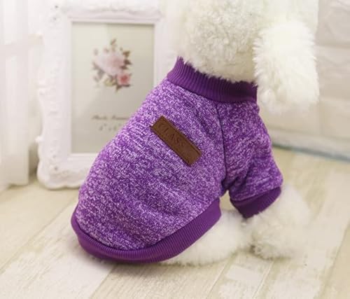 YuZiJiang Hundekleidung für kleine Hunde, weiche Haustier-Hundepullover, Kleidung für Hunde, Winter, Chihuahua, Kleidung, Haustier-Outfit von YuZiJiang