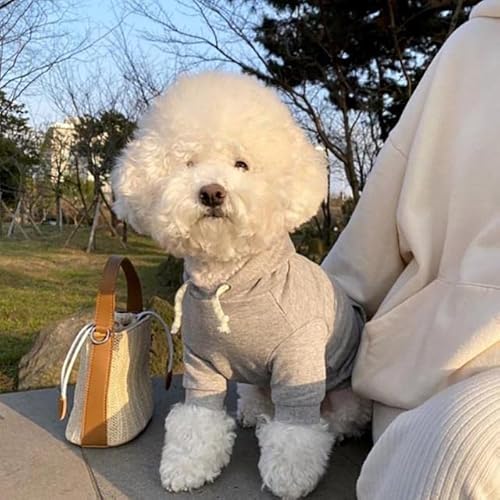 YuZiJiang Winter Haustier Hunde Kleidung Solid Warm Hunde Hoodies Baumwolle Plus Samt Für Hunde Kleidung Katze Klein Niedlich Frühling von YuZiJiang