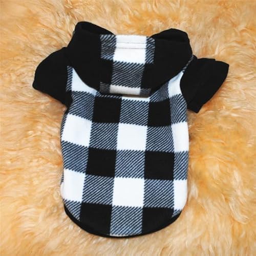 YuZiJiang Winter-Hundekleidung für Hunde, Hoodies, Fleece, warm, Sweatshirt, kleine, mittelgroße Hunde, Jacke, Kleidung, Haustierkostüm, Hundekleidung von YuZiJiang