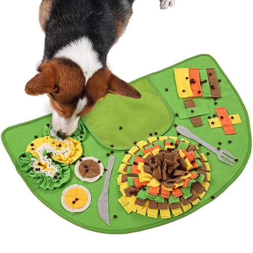 Yuecjian Futtermatten | Hundeschnüffelmatte Futterverlangsamer - Interaktives Spielzeug Knobelspiel Für Welpen Mittelgroße Und Große Rassen Futterteppich Beschäftigung Training Yuecjian Futtermatten | Hundeschnüffelmatte Futterverlangsamer - Interaktives Spielzeug Knobelspiel Für Welpen Mittelgroße Und Große Rassen Futterteppich Beschäftigung Training von Yuecjian
