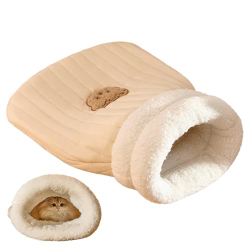 Yuecjian Haustier-Kuschelzone, Wärmekissen-Sack für Haustiermatten,Waschbare gemütliche Katzenbetten | Niedlicher Katzenschlafsack, einfacher Zugang für Katzen und kleine Hunde Yuecjian Haustier-Kuschelzone, Wärmekissen-Sack für Haustiermatten,Waschbare gemütliche Katzenbetten | Niedlicher Katzenschlafsack, einfacher Zugang für Katzen und kleine Hunde von Yuecjian