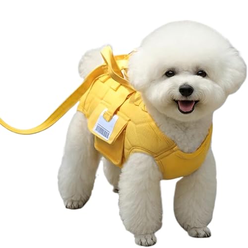 Yuecjian Hundegeschirr für den Außenbereich, verstellbare Schulterschlinge mit Griffen für kleine Haustiere, tägliches Spazierengehen, lange Reisen, Wandern, Tierarztbesuche, Fellpflege Yuecjian Hundegeschirr für den Außenbereich, verstellbare Schulterschlinge mit Griffen für kleine Haustiere, tägliches Spazierengehen, lange Reisen, Wandern, Tierarztbesuche, Fellpflege von Yuecjian