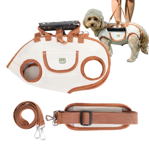Yuecjian Hundehebegurt | Hundegeschirr Mit Griff Zum Tragen - Einstellbare Trageweste Für Kleine Und Mittlere Hunde Welpen Katzen Spaziergang Picknick Camping Reisen Yuecjian Hundehebegurt | Hundegeschirr Mit Griff Zum Tragen - Einstellbare Trageweste Für Kleine Und Mittlere Hunde Welpen Katzen Spaziergang Picknick Camping Reisen von Yuecjian