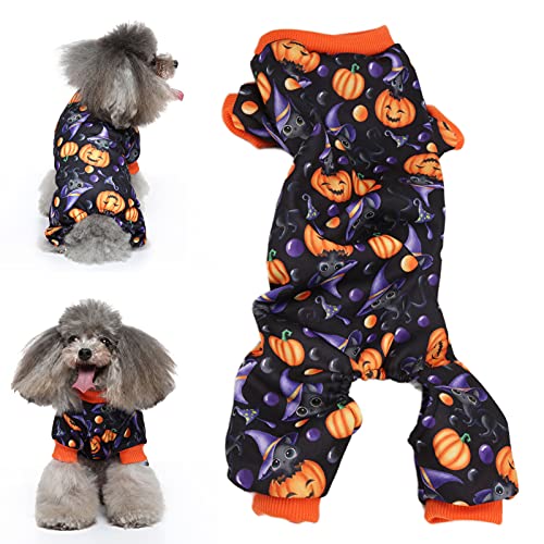 Lustige Halloween-Haustier-Hundekleidung, hält warme Herbst- und Winter-Hundekleidung, Urlaubsthema-Kleid für Halloween-Feiertagspartys(XL) von Yuecoom