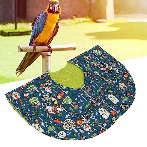 Yuehuamech Papagei Anti- Kratz- Schulter- Schutz Vogel Schal Cape Guard Cover Perch Protector Haustier Vogel Schulter Windel Schal Verhindern Kratzen Beißen für kleine mittlere Sittiche Lovebird von Yuehuamech