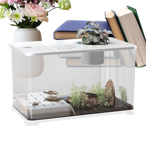 Yuemeuy Aquarium Becken,Großes Fischbecken Starter-Set | Panorama Behälter Mit Klar Sicht Moderne Heimdekoration Für Büro Wohnung Tischdekoration Schreibtischdekoration Yuemeuy Aquarium Becken,Großes Fischbecken Starter-Set | Panorama Behälter Mit Klar Sicht Moderne Heimdekoration Für Büro Wohnung Tischdekoration Schreibtischdekoration von Yuemeuy