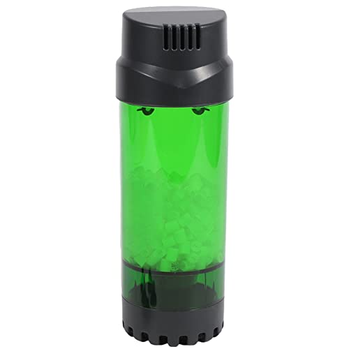 Yuemsh Luftfilter für Aquarien, bewegliches Bett mit Luftstein und Schwammfilter LH-600 von Yuemsh