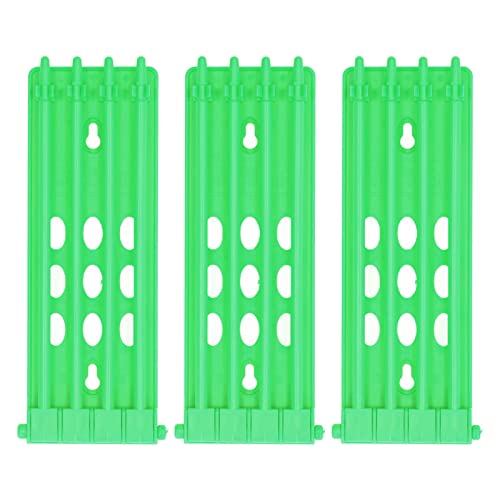 Yuezhongoo 3Pcs Pigeons Foot Rings Frame 4 Column Independent Save Space Racing Pigeons Supplier Foot Place for Pigeons Farm (Green) von Yuezhongoo